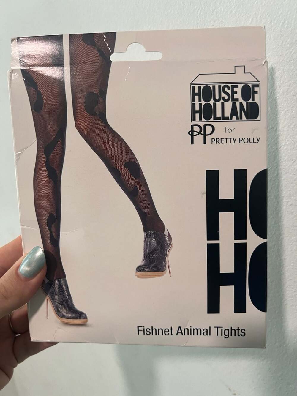 HOUSE OF HOLLAND × PRETTY POLLY / HENRY HOLLAND / FISHNET ANIMAL / LEOPARD / 201